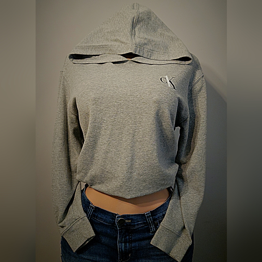 Calvin Klein Heather Gray Women's Hoodie